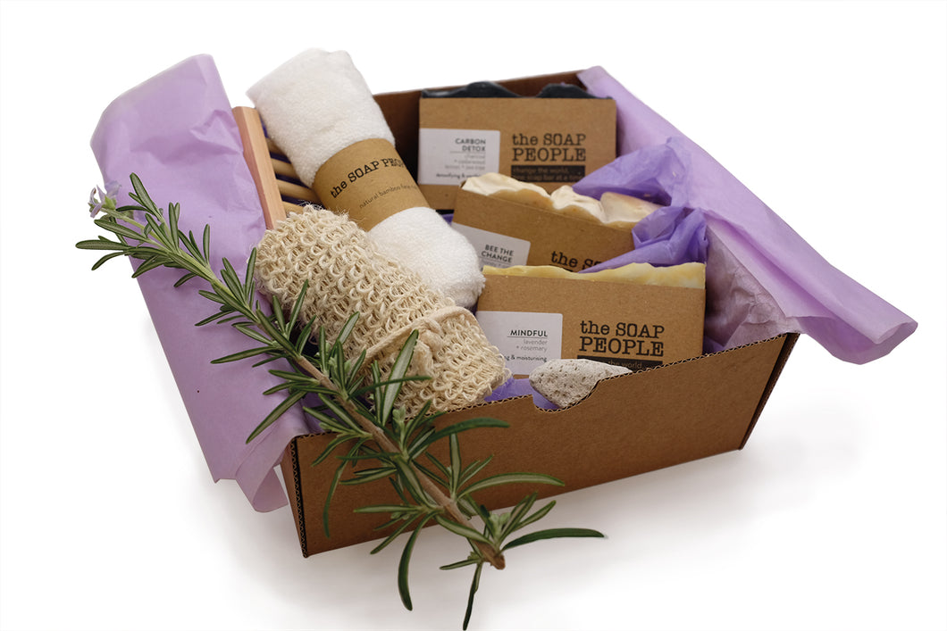 RELAX AND UNWIND SOAP GIFT SET BOX