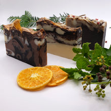 Load image into Gallery viewer, TRIO OF XMAS SOAP BARS